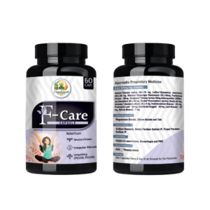 F-Care Ayurvedic Capsules – Natural Women's Health Support for Hormonal Balance & Reproductive Wellness (60 Capsules)